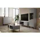 Asensio KM-2 komód világosszürke