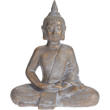 Garten ülő buddha szobor 49cm