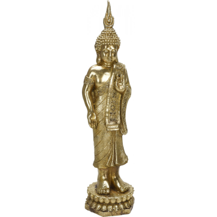 Matto arany álló buddha szobor 87cm