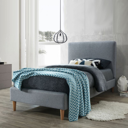 Acoma ágykeret szürke 90x200cm