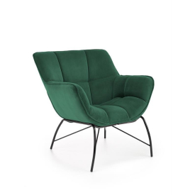 Belton fotel sötétzöld