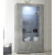 URBINO Beton Üveges szekrény 2 ajtós 110cm