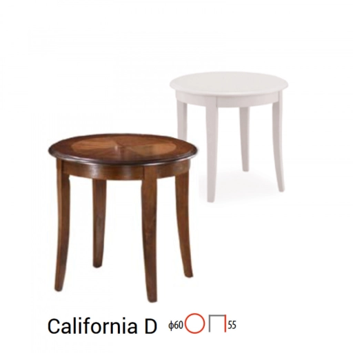 California D Lerakóasztal 60cm Sötét Dió