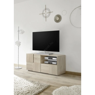 DAMA Kis Sonoma tölgy TV Szekrény 1 ajtós 1 fiókos 121cm
