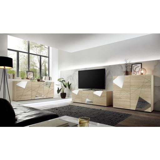 Vittoria 3 ajtós TV állvány sonoma 181 cm