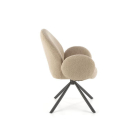 K498 forgatható étkezőszék bézs