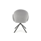 K498 forgatható étkezőszék szürke
