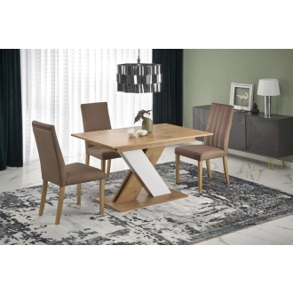   Xarelto bővíthető étkezőasztal lancelot tölgy 130-175 cm