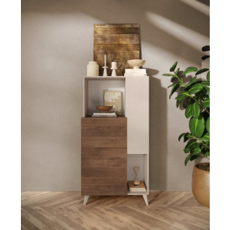 Monaco magas komód kasmír - mercure tölgy