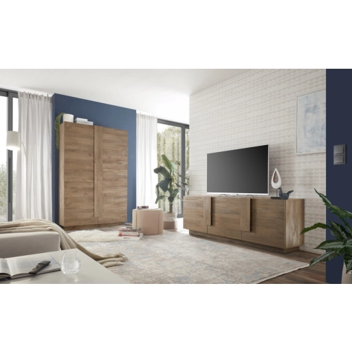 Jupiter 3 ajtós TV állvány mercure tölgy 182 cm