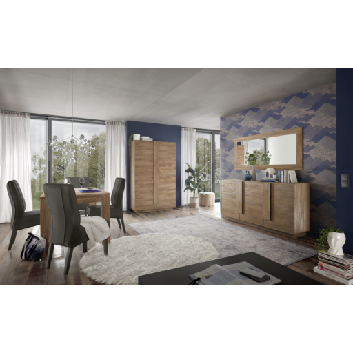 Jupiter 3 ajtós komód mercure tölgy 182 cm