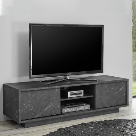 Carrara TV állvány antracit márvány 139cm