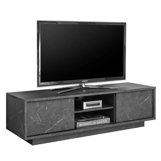Carrara TV állvány antracit márvány 139cm