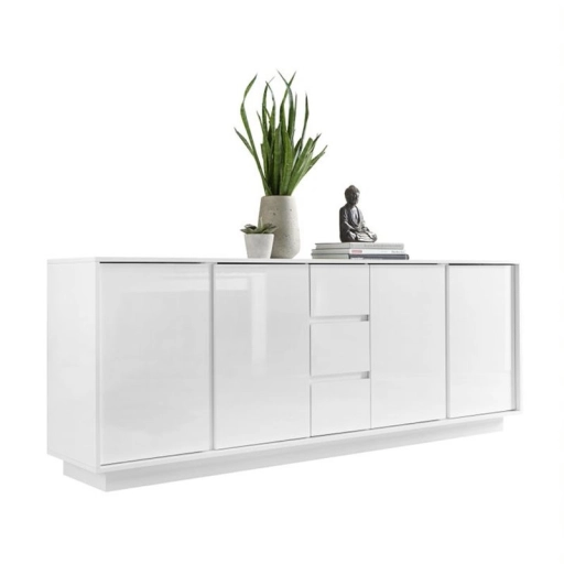 Ice 4 ajtós, 3 fiókos komód 210cm