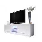 BASIC Nagy Fehér TV Szekrény 2 ajtós 181cm