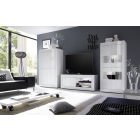 BASIC Nagy Fehér Komód 4 ajtós