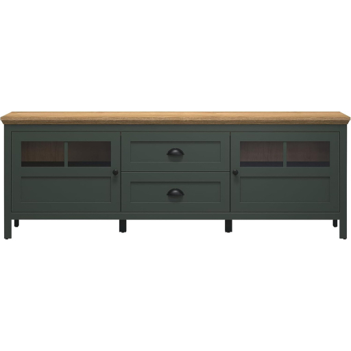 Stanton Tv szekrény sötétzöld