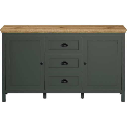 Stanton fiókos szekrény sötétzöld