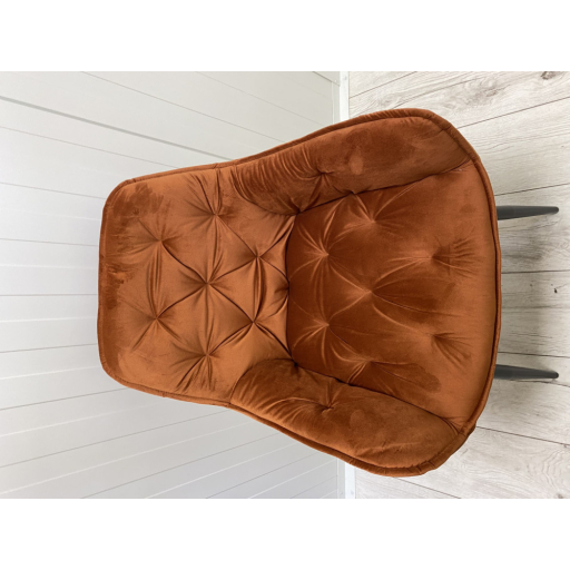 Cherry Velvet étkezőszék fahéj