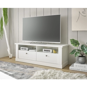 Ravenna TV állvány fehér fenyő