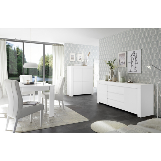 FIRENZE Fehér Étkezőasztal 180cm