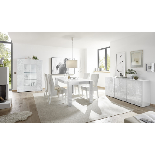 MIRO Fehér Étkezőasztal 180cm