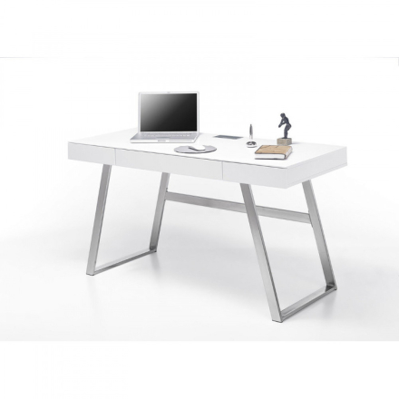 ASPEN fehér 3 fiókos íróasztal