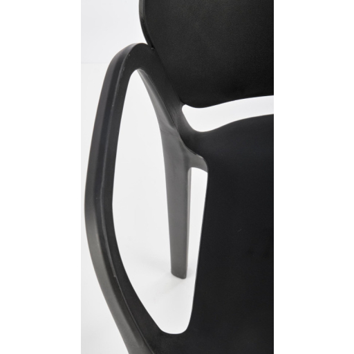 K-491 karfás kerti szék fekete