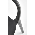 K-491 karfás kerti szék fekete