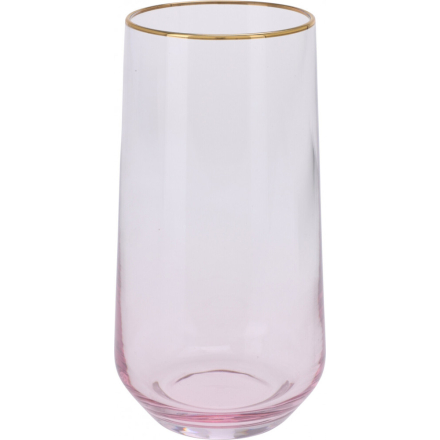 Luxo üveg vizespohár 470ml