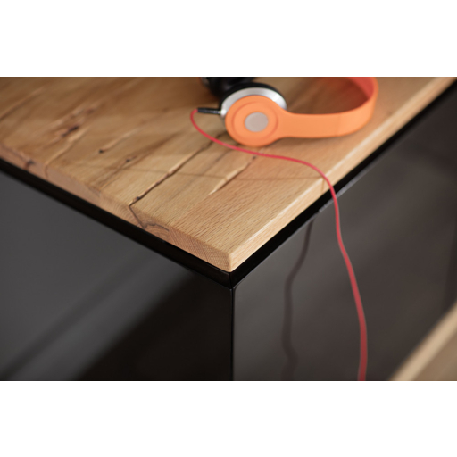 CHIARO Fehér 2 fiókos - 4 ajtós komód