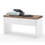 Romina fiókos pad matt fehér színű MDF-ből 91 x 48 x 38 cm