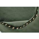 H-117 bárszék sötétzöld, fekete