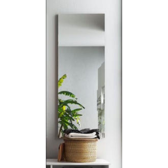   CITY tükör, fehér, matt laminált kerettel, függőleges vagy vízszintes felfüggesztéssel