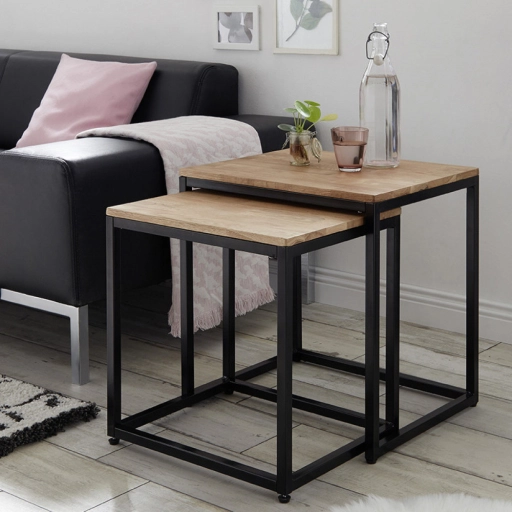 SAKURA dohányzó asztal Olajozott tömör tölgy