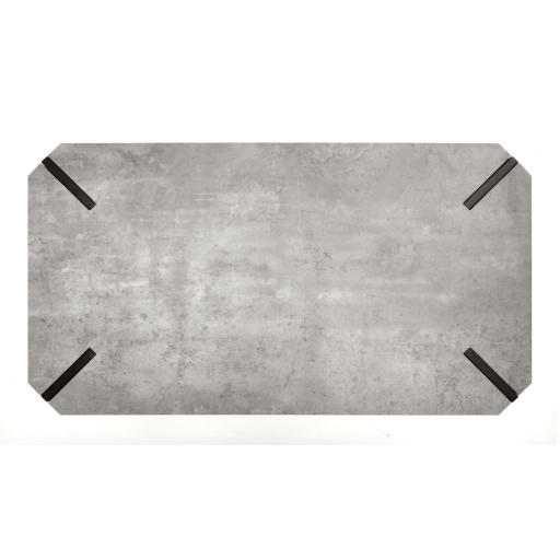 EMILY dohányzóasztal beton/fekete