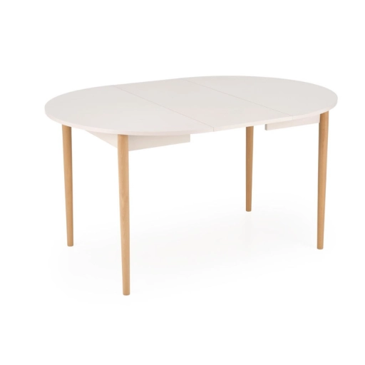 Pivot bővíthető étkezőasztal kasmír/natúr 102-142 cm