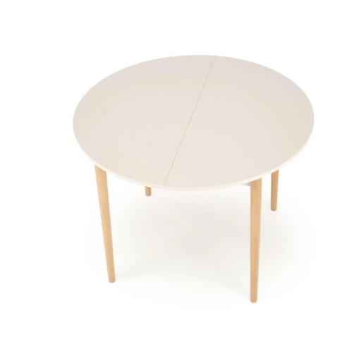 Pivot bővíthető étkezőasztal kasmír/natúr 102-142 cm