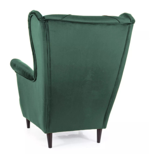 Lady Velvet fotel zöld