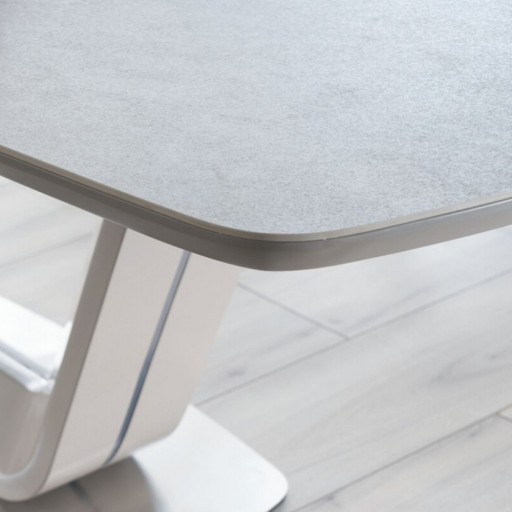 Armani bővíthető kerámia asztal szürke 160-220cm