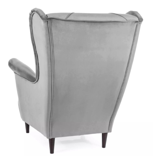 Lady Velvet fotel szürke