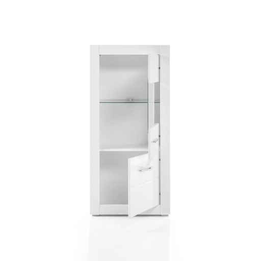 Bianco alacsony vitrin fényes fehér