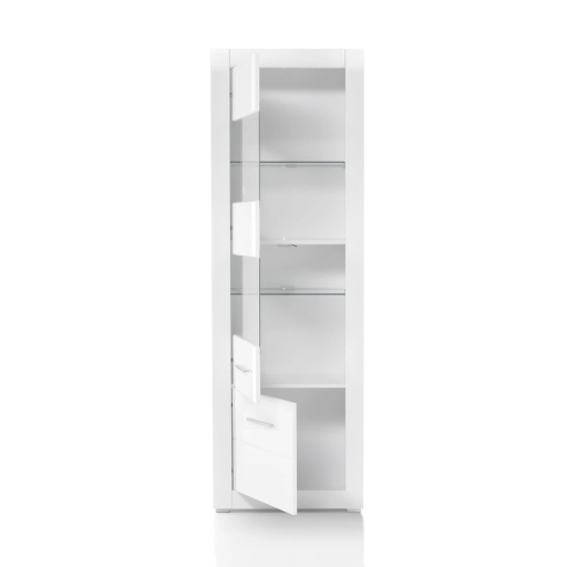 Bianco magas vitrin fényes fehér