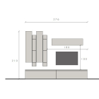 Infinity 2.0 7 db-os szett láva / Cadiz tölgy