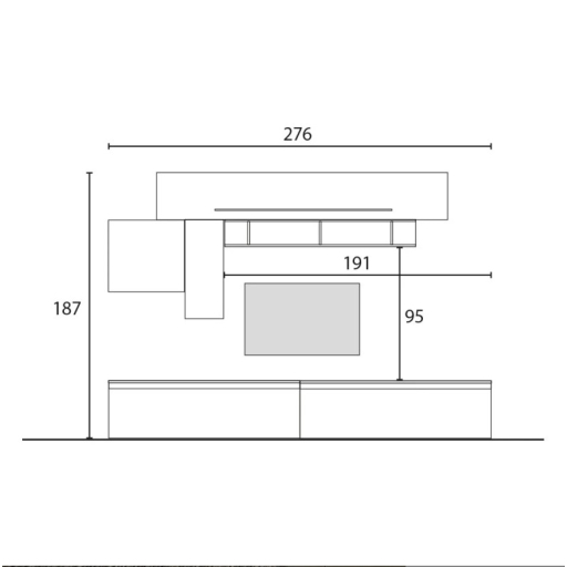 Infinity 2.0 6 elemes szett fehér / kréta / Cadiz tölgy