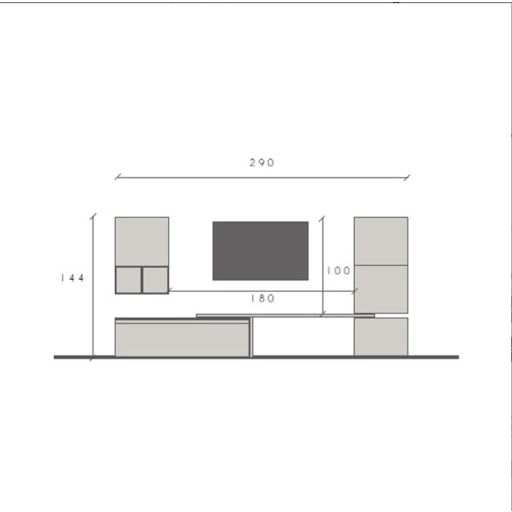 Infinity 2.0 7 elemes szett bézs / Mercure tölgy