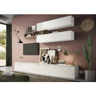 Infinity 2.0 5 elemes szett fehér / Cadiz tölgy