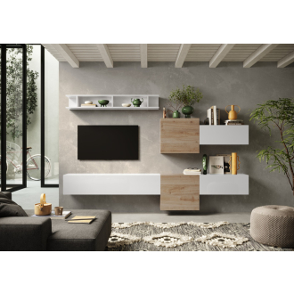 Infinity 2.0 6 db-os szett fehér / Cadiz tölgy