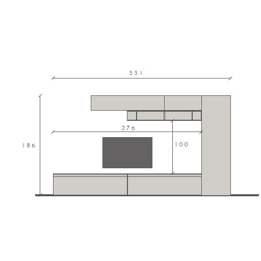 Infinity 2.0 6 elemes szett Cadiz tölgy / bézs