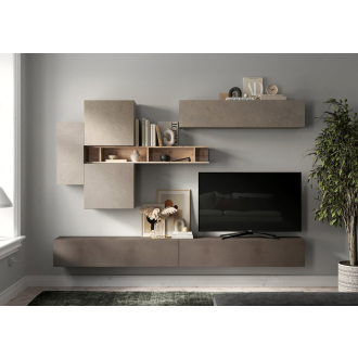   Infinity 2.0 7 db-os szett Cadiz tölgy / bézs / szürkésbarna